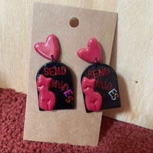 Hand Crafted “Valentine’s Day’ Earrings